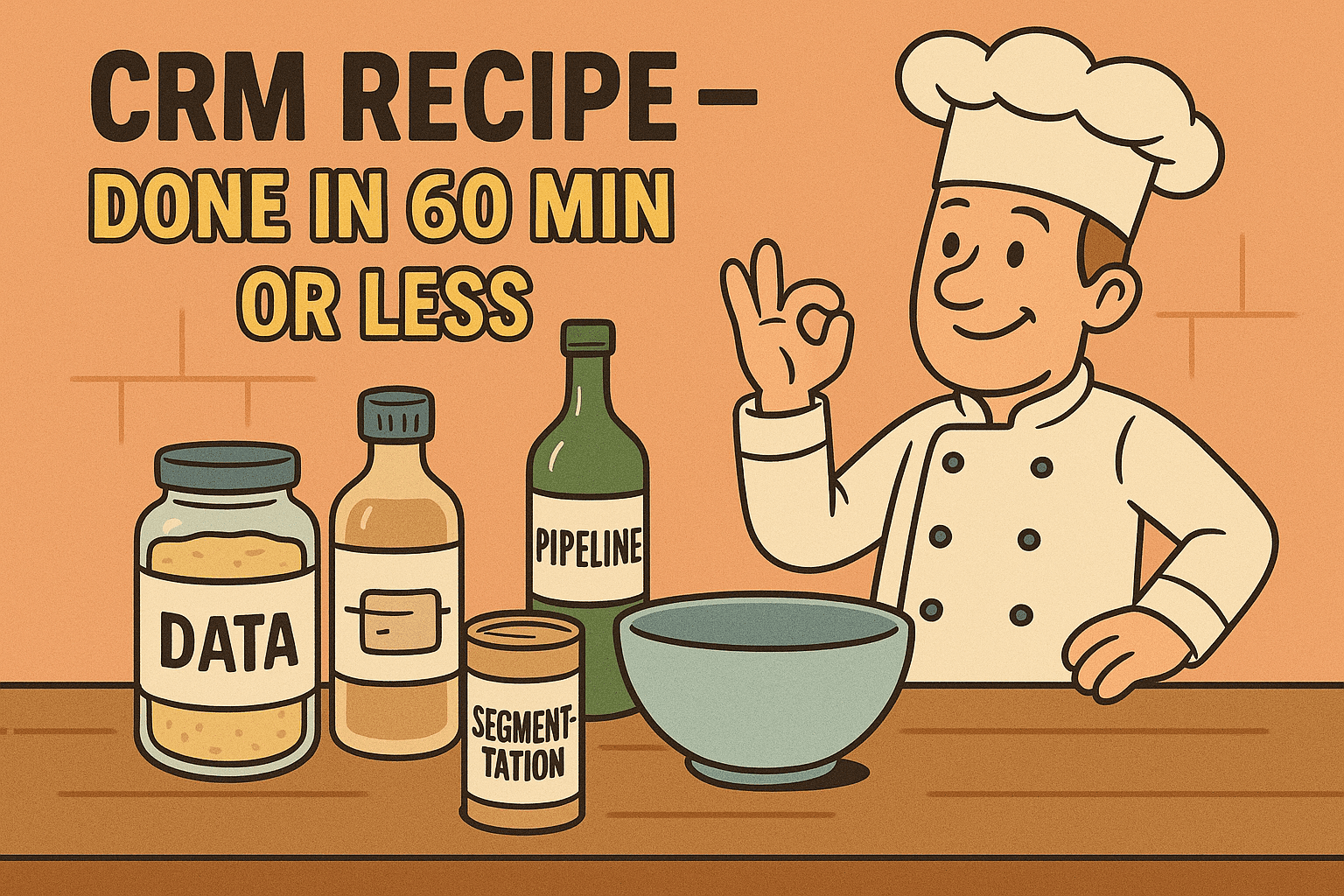 CRM Setup in 1 Hour: The Minimum Viable Playbook for Startups